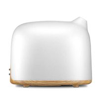 White Dolphin Aroma Essential Oil Diffuser 300mL Ultrasonic Cool Mist Humidifier Waterless Auto Shut-off with 7 Colors LED Lights Adjustable Mist Mode for Bedroom Home Office Baby