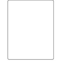 Bizerba, BL-8400B, Blank, UPC 58 x 75mm, 24 Rolls/Case, 580 Labels/Roll