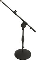 Quik Lok Short Microphone Stand with Telescopic Mic Metal Boom Swivel (A-495)