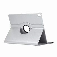 iPad Pro 12.9 Case 2018 3rd Generation, Businda 360 Degree Rotating PU Leather Vintage Stand Folio Cover Protective with Smart Auto Sleep/Wake Protective Cover for iPad Pro 12.9 Inch 2018, Silver