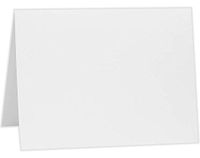 A6 Folded Notecards (4 5/8 x 6 1/4) - 70lb. Bright White (1000 Qty.)