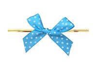 9 Color Gift Bows,Twist Tie Bows for Bakery Candy Lollipop Cello Bag(100 Pack)