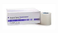 Medical Tapes. Case of 72 Surgical Tapes 2" x 10 yds. Non-sterile Plastic Tape for dressings and Medical Devices. Pressure-Sensitive Adhesive Tapes. Hypoallergenic, Latex-Free.