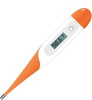 Digital Thermometer, Fever Thermometer for Adults, Babies, and Children.Accurate and Fast Readings, Waterproof Oral Armpit and Rectal Thermometer with Fever Alarm，℉/℃ Switchable