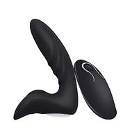 Waterproof Plug Vibrating Massager for Men,12 Vibration Modes Rechargeable Handheld Electric Vibrarator,Wireless Remote Control
