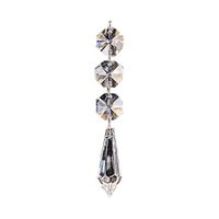 🍀Libobo🍀10PC Acrylic Crystal Clear Garland Hanging Bead Curtain Wedding Party Decoration