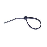 10" Inch Cable Zip Wire Ties Gray 100 Pack Self Locking Quick Wire Bundle Easy Lock Straps Audio Video Coax Satellite Dish Telephone Cat 5e Data Line Organizer