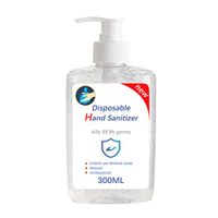 MNLOS Refreshing Hand Sanitizer Gel, Washless Hand Soap Gel, Capacity Household Cleaning Gentle Hydrating Hand Sanitizer Soothing Gel,Non-irritating,Pump Bottle 300ml