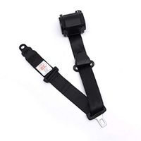 XDFS Driver's Automatic Three-Point Seatbelt Auto Safety Rope K3 Rewinder + 15cm Base Forklift Safety Belt
