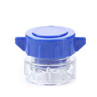 Healifty Tablet Splitter Portable Pill Crusher Pulverizer Pill Tablet Crushed Box Pill Cutter Splitter (Blue)