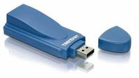 TRENDnet 56K USB Data/Fax/TAM Modem TFM-560U (Blue)