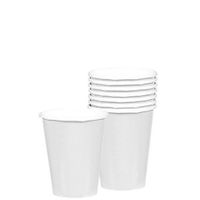 9 Oz Paper Cups | 20ct (Frosty White)