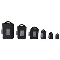 MDF Latex-Free Replacement Blood Pressure Cuff, Double Tube Size: Pediatric, Color: Black