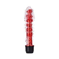 zhangwei Adult Massager Stick Relax Six Toys for Women Silicone Crystal Vibrant Pennis Vibratoe Vi`brãtórs Toy