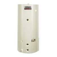 AO Smith TJV-200M Jacketed Insulated Round Storage Tank, 175 gal