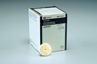 Kendall AMD Antimicrobial Foam Disc - 1" diameter, 7 mm hole - 1 box (10 Each)