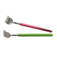 SUPVOX Back Scratcher Extendable Rod Massage Stick Handheld Massager Back Scraper for Scratching Back Itch Random Colors 2Pcs