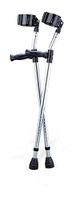 Lumex 6341A Deluxe Forearm Crutches, Large, 1 Pair (Pack of 2)