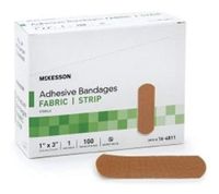 Bandage Adherent Strip 1X3 Lf 100Ea/Bx 24Bx/Cs
