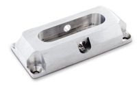 H3R Performance BMF01B Brushed Billet Flat Surface Fire Extinguisher Mount by H3R Performance