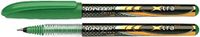 Xtra 823 Green Disposable Rollerball Pens 0.3 mm line-two pack
