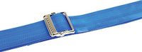 Sammons Preston Quick Clean Gait Belt, 72" Long, Blue, Metal Buckle, Secure Mobility Transfer Assist Device for Patient Transport to Bed, Chair, Car, Caregiver & Nurse Medical Safety Aid