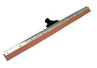 24" Speed Squeegee, 1/8" Notch, Red Rubber