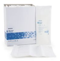 Mckesson White Rectangle Sterile Abdominal Pad 8 X 10 Inch - Pack of 48