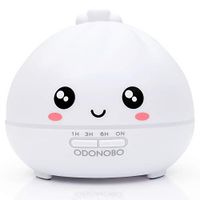 ODONOBO Cute Dumpling Essential Oils Diffuser for Kids, 300ml Cool Mist Air Mini Humidifier, Ultrasonic Aroma Oil Vaporizer, Aromatherapy 7 LED Colored Night Light - Benny Bao Design