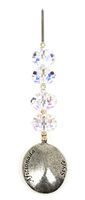 Aficionada Style IV Crystal Aurora Borealis Cigar Nub Pick - Cigar Stick with Ergonomic Handle Perfect for Smoking The End of Cigar