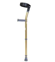 Walk Easy Youth Forearm Crutches 4" Full Cuff Model 586 (Pair) (Black)