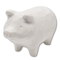 Aromatherapy Essential Oil Diffuser, Non-Electric Eco-Friendly Aroma Ceramic Stone Diffuser, Unique Decor for Office, Home, and Car, Small Travel Size for Gifts [Made in Japan] (Piggy)