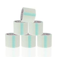 Dealmed Brand Paper Medical Surgical Tape, Breathable Self Adhesive Paper Tape Rolls, for Adhering Bandages or Medical Equipment to The Skin, 1" x 1.5 yds/roll, Non-Sterile, 100 Rolls/Box