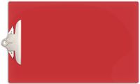 11x17 Clipboard Acrylic with 6" Jumbo Board Clip (Red)
