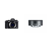 Canon EOS M5 Body w/ EF-M 22mm f2 STM Compact System Fixed Lens
