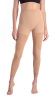 +MD 15-20mmHg Women's Footless Compression Pantyhose Tights Medical Quality Support Stocking Nudes