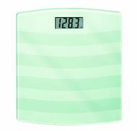 WW Scales by Conair Digital Painted Glass Bathroom Scale, 400 lb. capacity, White