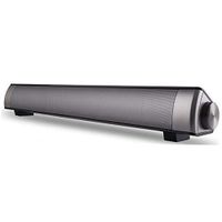 ASIYUN Soundbar 10W Wired and Wireless Speaker Audio Stereo Long-Standby for Smartphones Tablets Projector and Wireless Devices