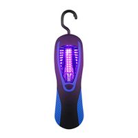 Goldweather Disinfection Light Portable LED UV Sanitizer Germicidal Lamp for Car Household Travel Office (Black)
