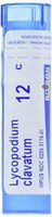 Boiron Lycopodium Clavatum 12C, 80 Pellets, Homeopathic Medicine for Bloating and Gas