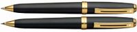 Sheaffer Prelude Black Matte/GT .7mm Pen & Pencil Set - SH-346-9