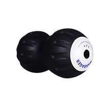 Electric Massage Ball, Vibrating Peanut Massage Ball, 3-Speed Intensity for Deep Tissue Massage Therapy, Fitness Yoga Massage Roller Ball Rechargeable for Pain Relief Muscle Recovery (Black)