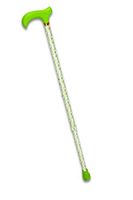 Water Lilly Finish Adjustable Fashion Walking Cane with Wooden Handle