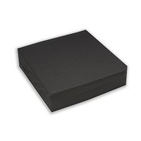 Hermell Products Helpmeup Wheelchair Cushion with Polycotton Cover, Black