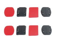 JMT 2pcs/each Flat Curved Adhesive Sticky Mount Super Sticker for Gopro Hd Hero2 Hero3 Camera Sport