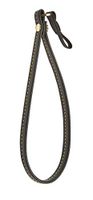 Black Faux Leather Wrist Strap
