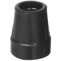 Brazos Walking Stick or Cane Medium Rubber Tip, 7/8 Inch