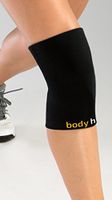 body helix Full Knee Compression Sleeve | Premium Support Brace for Injury Recovery, Collateral Ligaments (MCL, LCL), Sprain & Arthritis (Black, Medium: 12" - 17" Knee Circumference)