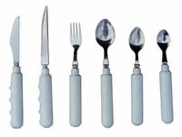 Sammons Preston Comfort Grip Straight Utensils (Teaspoon)