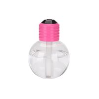 Highpot USB Portable Desktop Bulb Air Humidifier 7 Color Changing LED Night Lights Mist Air Humidifier For Home, Office (D)